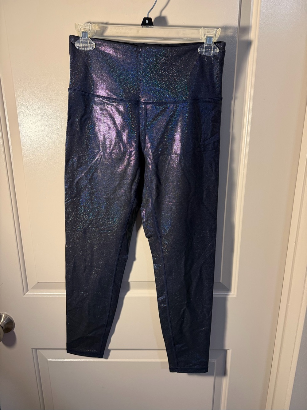 ZYIA Navy Iridescent Leggings